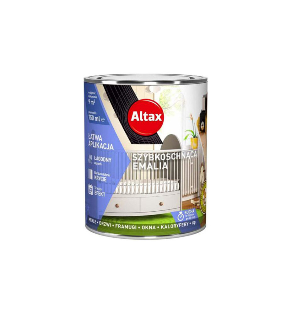 ALTAX EMALIA WEWNĘTRZNA MAHOŃ 0.75L                         